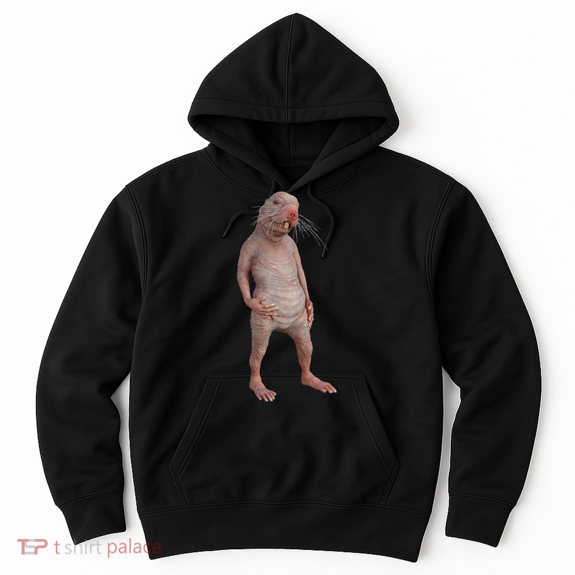 Naked Mole Rat Zookeeper Safari Animal Lover Mole Rat Hoodie
