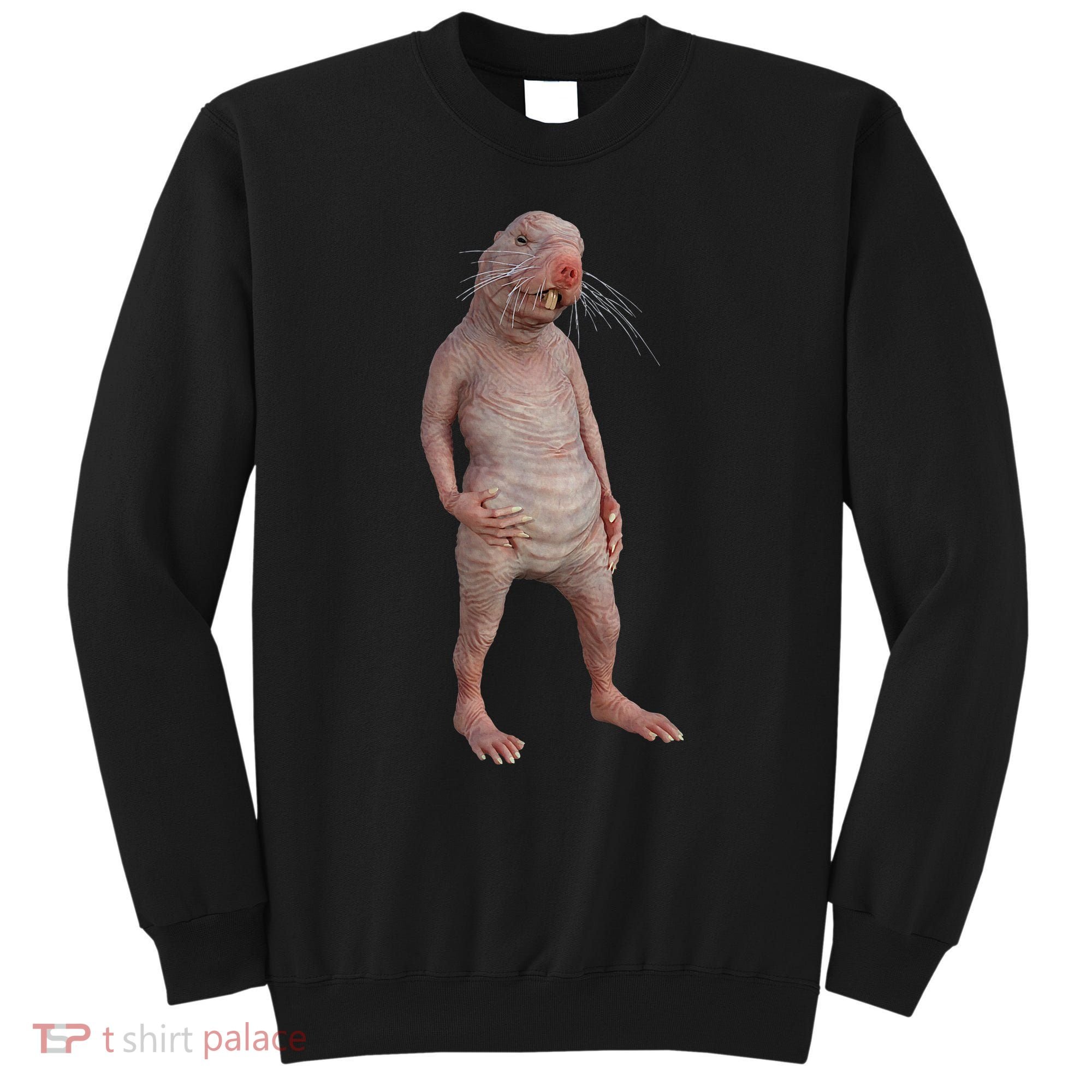 Naked Mole Rat Zookeeper Safari Animal Lover Mole Rat Sweatshirt