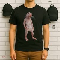 Naked Mole Rat Zookeeper Safari Animal Lover Mole Rat T-Shirt thumb 6