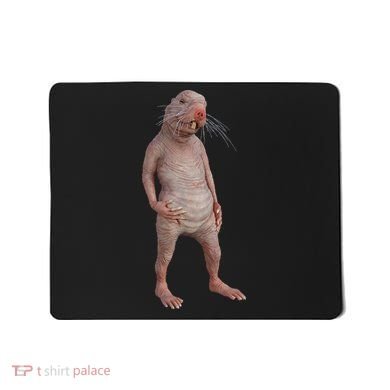 Naked Mole Rat Zookeeper Safari Animal Lover Mole Rat Mousepad