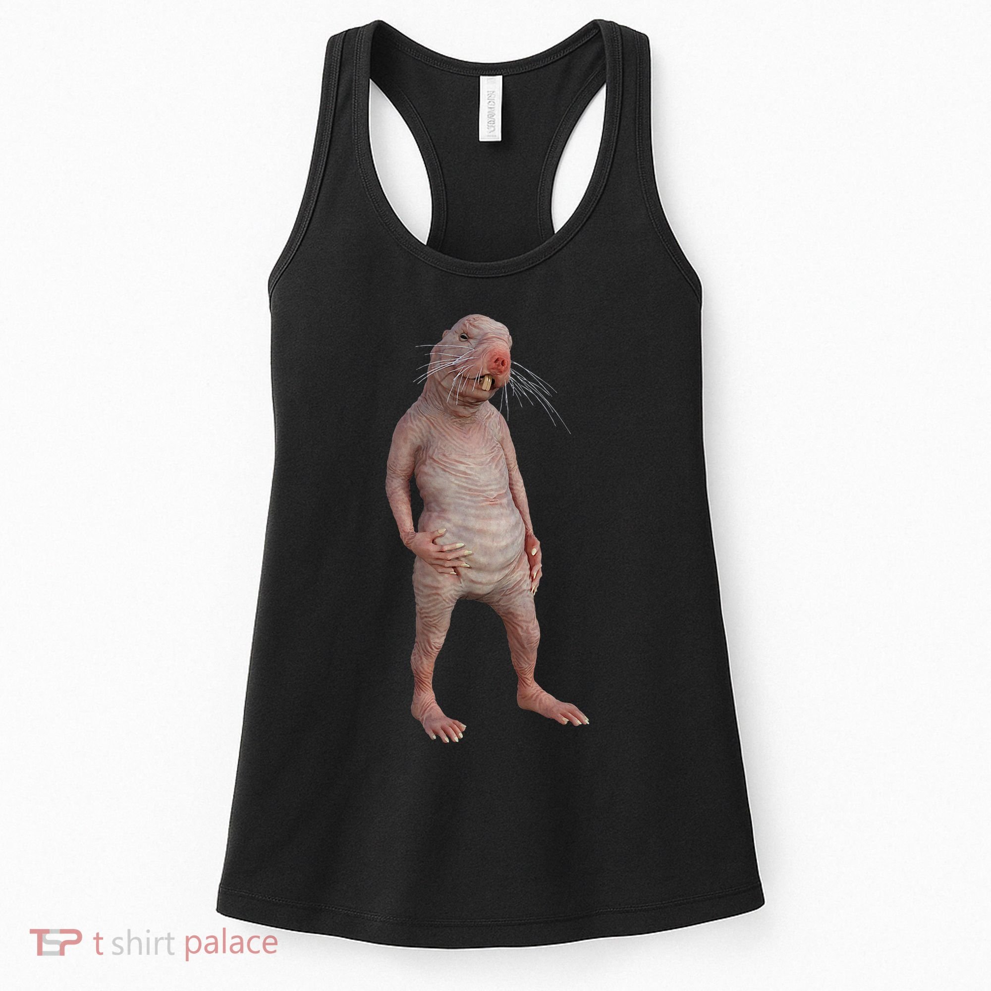 Naked Mole Rat Zookeeper Safari Animal Lover Mole Rat Women's Tank Top