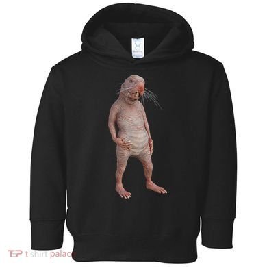 Naked Mole Rat Zookeeper Safari Animal Lover Mole Rat Toddler Hoodie
