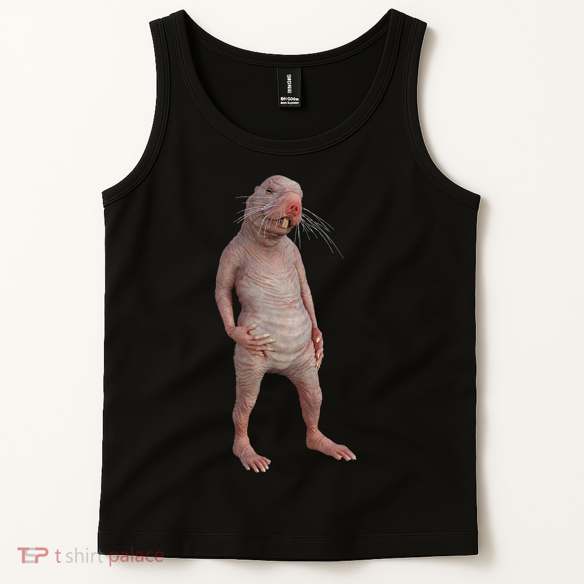 Naked Mole Rat Zookeeper Safari Animal Lover Mole Rat Tank Top