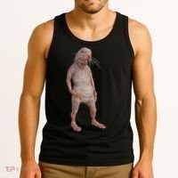 Naked Mole Rat Zookeeper Safari Animal Lover Mole Rat Tank Top thumb 3