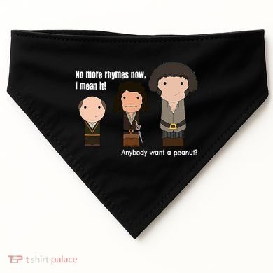 No More Rhymes Now I Mean It Anyone Want A Peanut? USA-Made Doggie Bandana