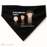 No More Rhymes Now I Mean It Anyone Want A Peanut? USA-Made Doggie Bandana thumb 0