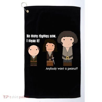 No More Rhymes Now I Mean It Anyone Want A Peanut? Golf Towel
