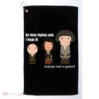 No More Rhymes Now I Mean It Anyone Want A Peanut? Golf Towel thumb 0