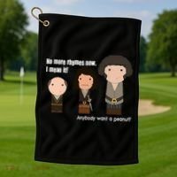 No More Rhymes Now I Mean It Anyone Want A Peanut? Golf Towel thumb 1