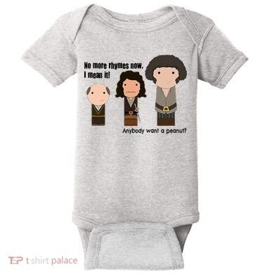 No More Rhymes Now I Mean It Anyone Want A Peanut? Baby Bodysuit