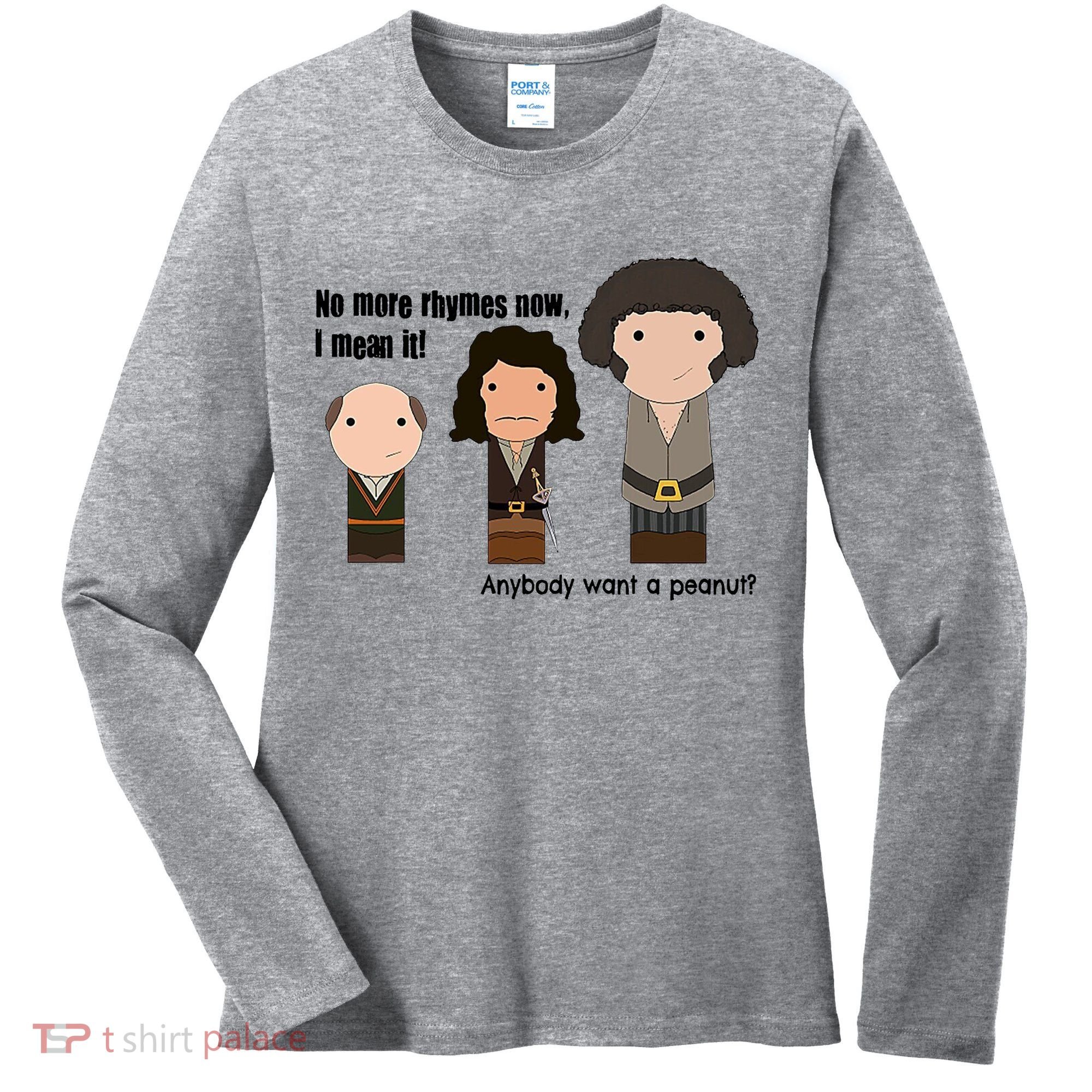 No More Rhymes Now I Mean It Anyone Want A Peanut? Women's Long Sleeve Shirt