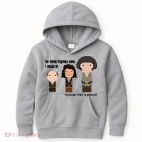 No More Rhymes Now I Mean It Anyone Want A Peanut? Kids Hoodie thumb 0