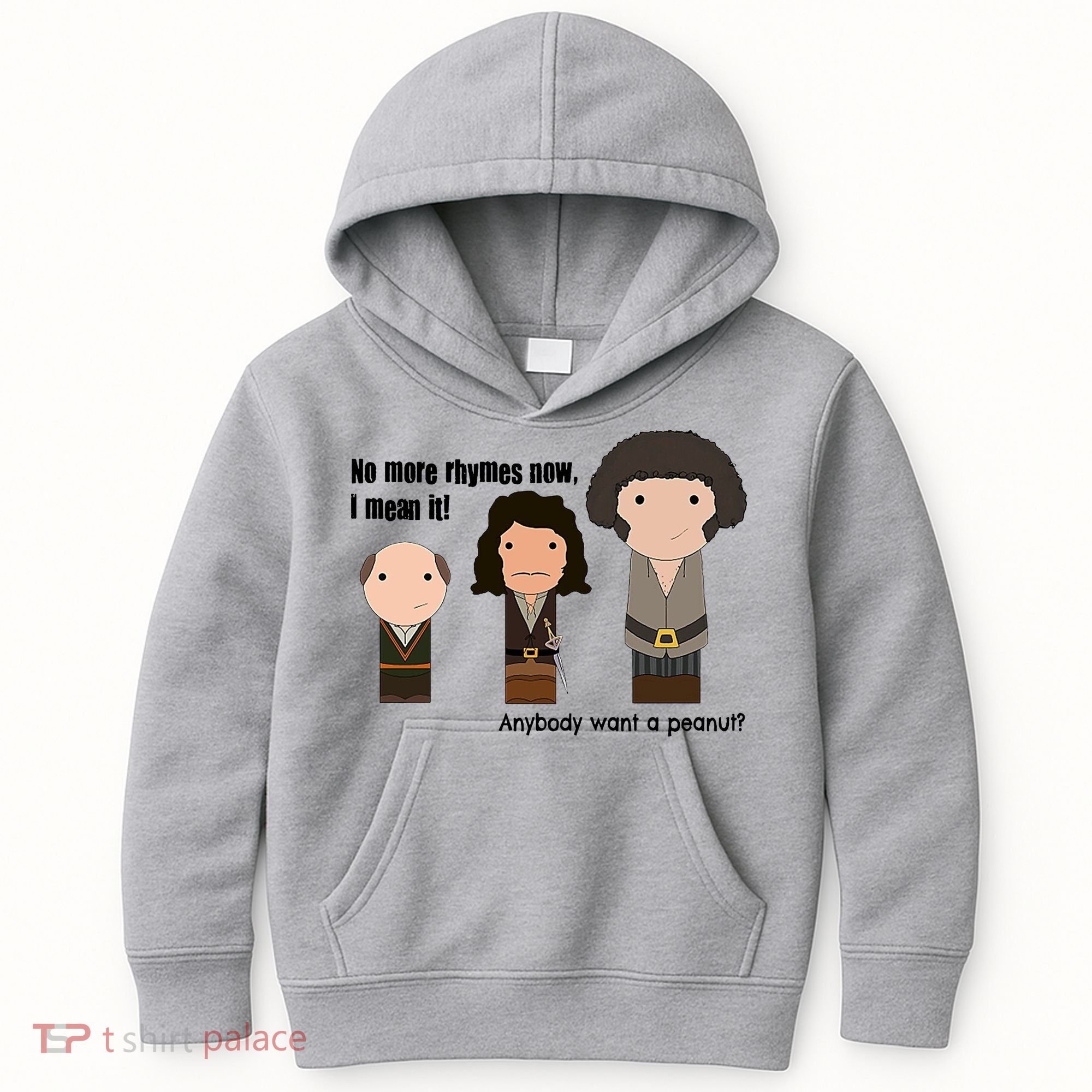 No More Rhymes Now I Mean It Anyone Want A Peanut? Kids Hoodie