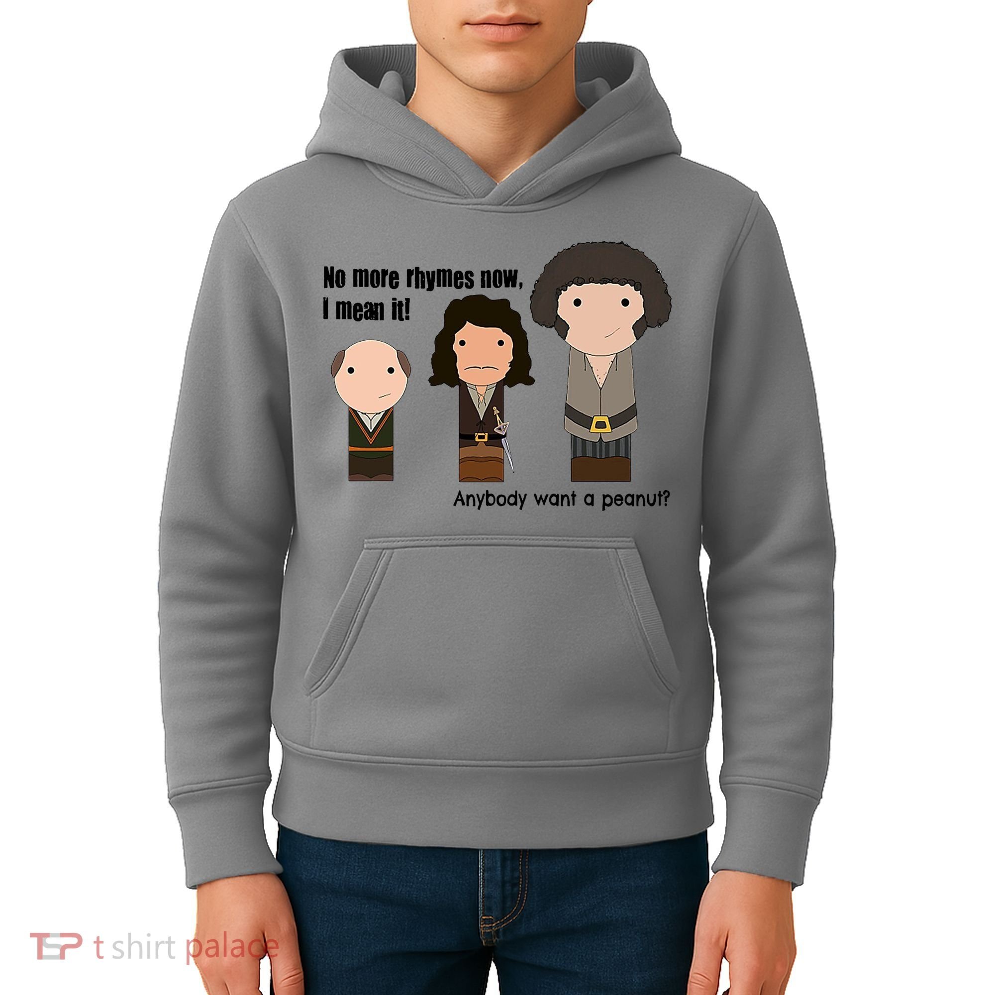 No More Rhymes Now I Mean It Anyone Want A Peanut? Kids Hoodie