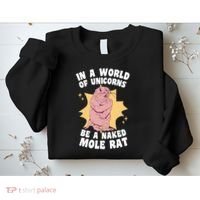 Naked Mole Rat Enthusiast (1) Sweatshirt thumb 2