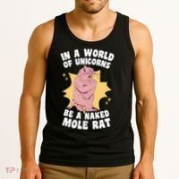 Naked Mole Rat Enthusiast (1) Tank Top thumb 3