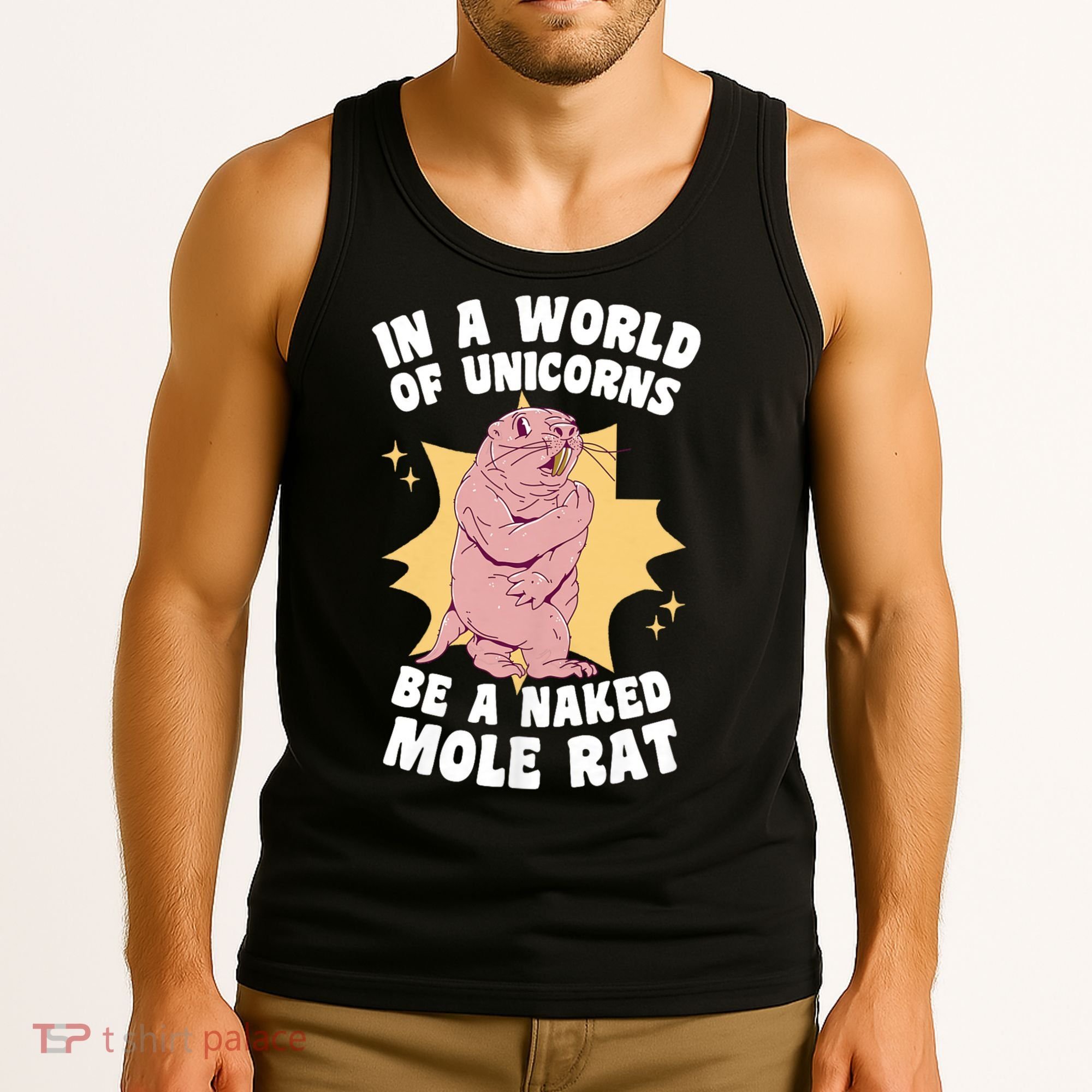 Naked Mole Rat Enthusiast (1) Tank Top