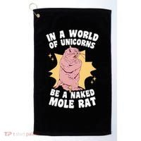 Naked Mole Rat Enthusiast (1) Golf Towel thumb 0