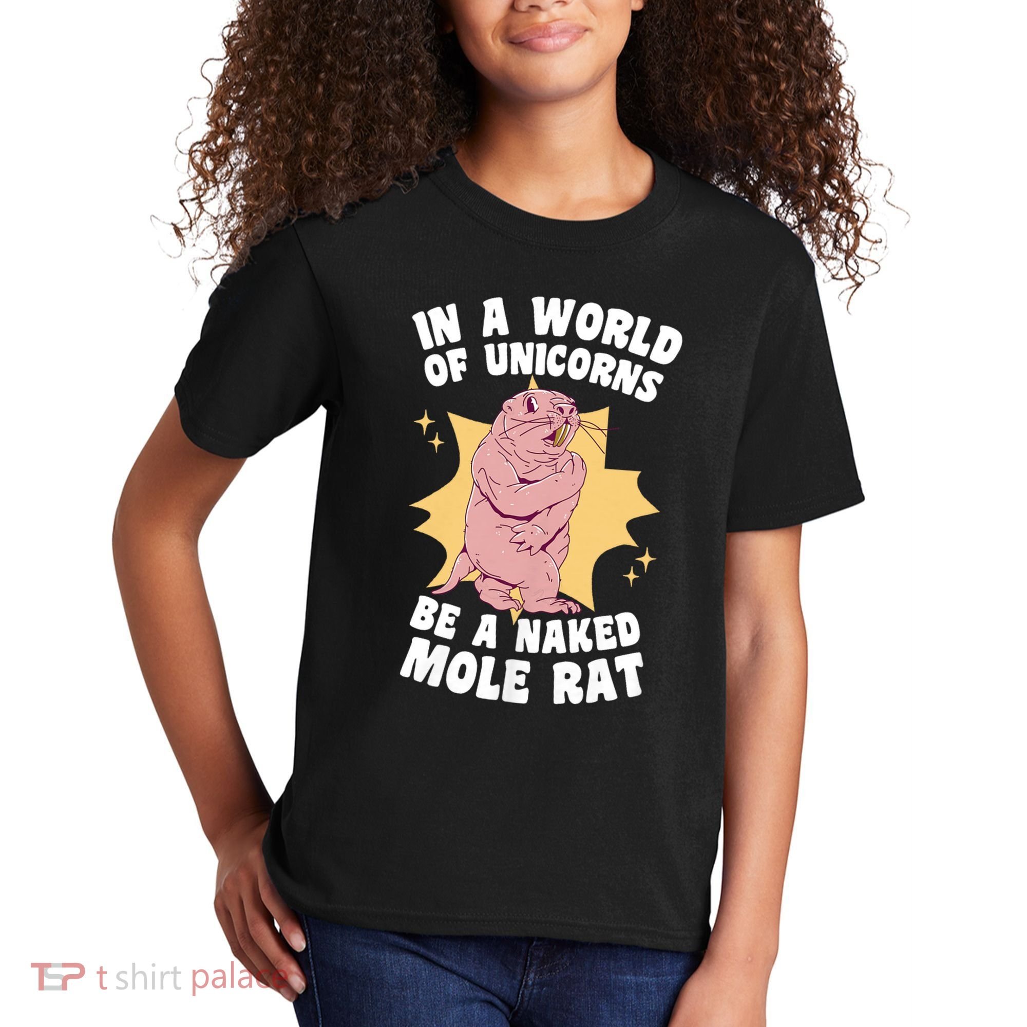 Naked Mole Rat Enthusiast (1) Kids T-Shirt