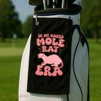 Naked Mole Rat Enthusiast Golf Towel thumb 2