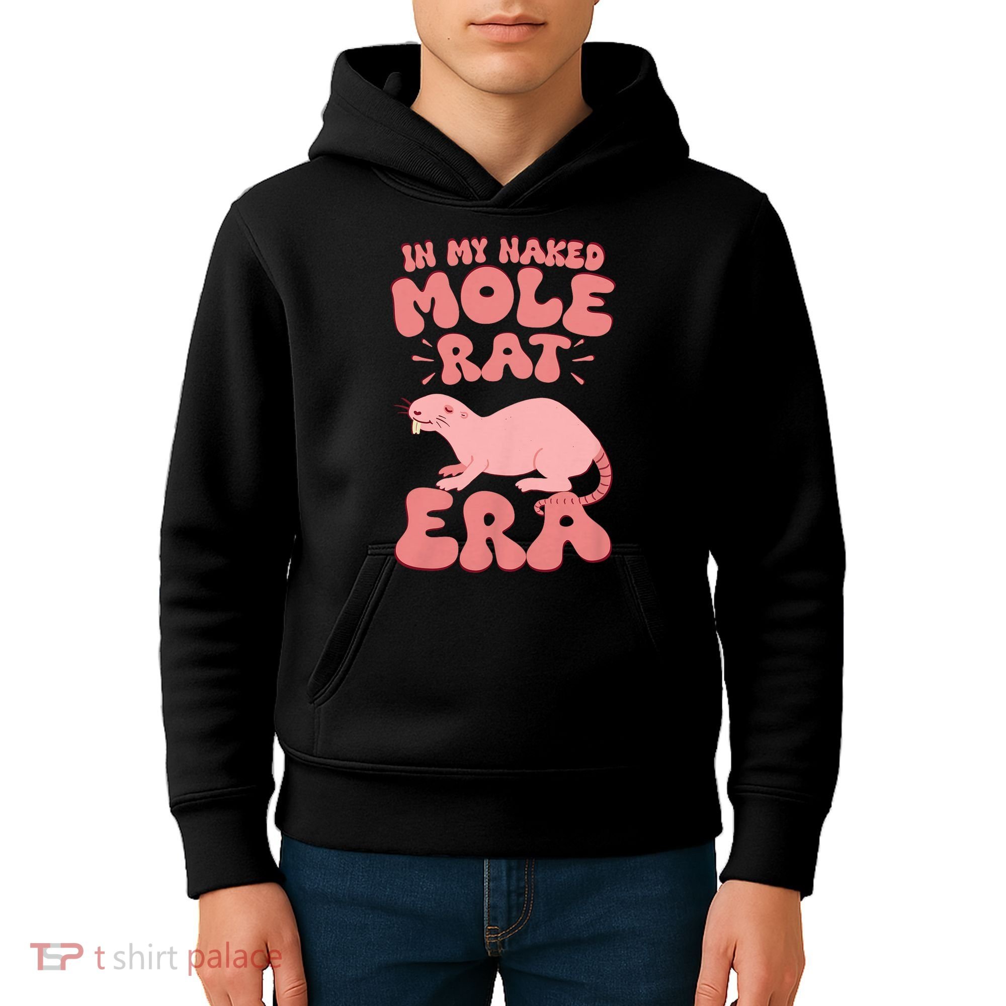 Naked Mole Rat Enthusiast Kids Hoodie