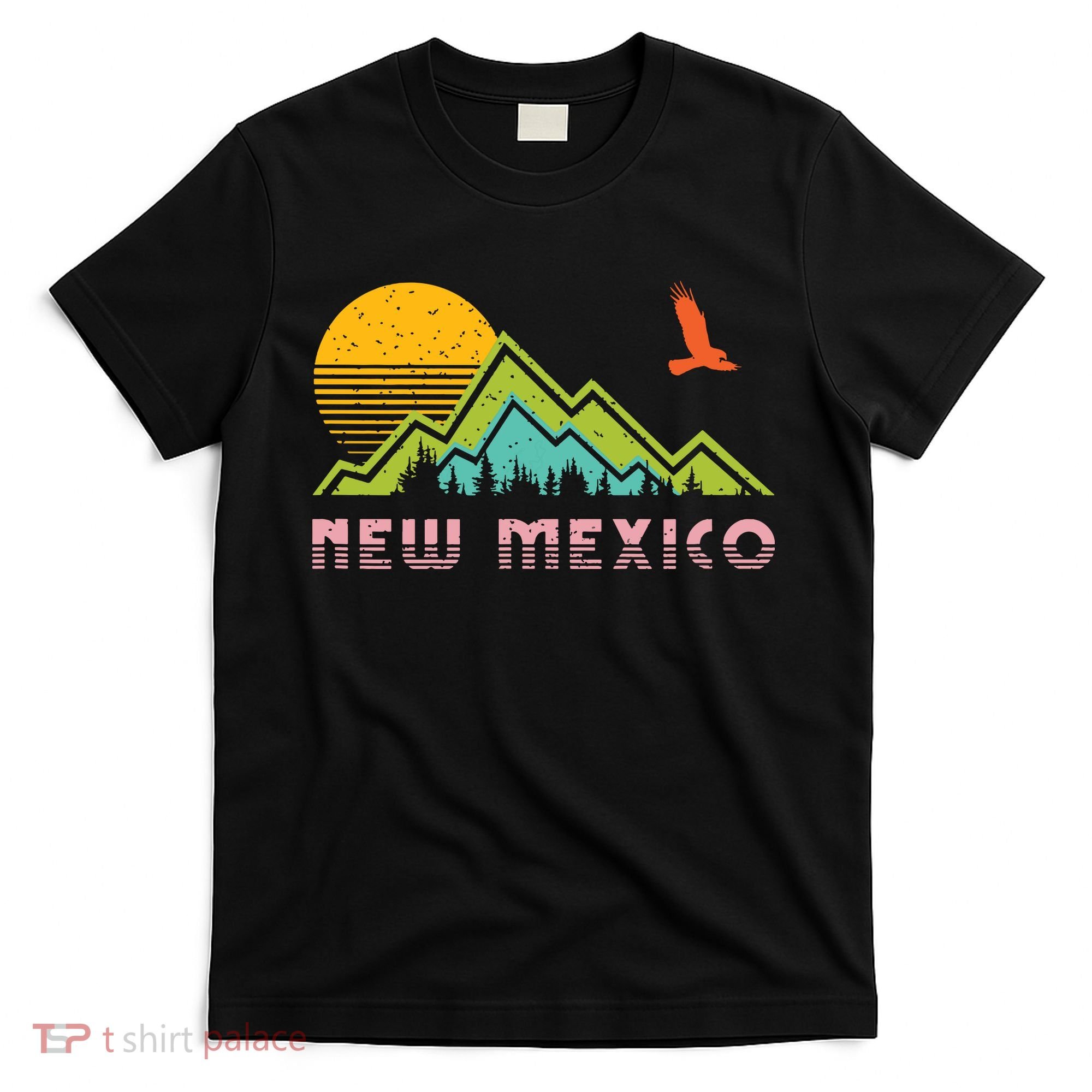 New Mexico Retro Vintage Throwback And Gift T-Shirt