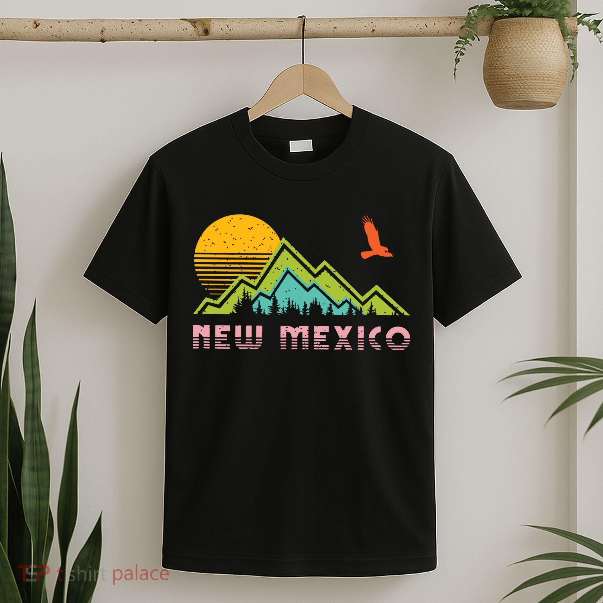 New Mexico Retro Vintage Throwback And Gift T-Shirt