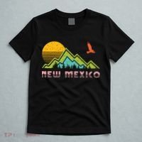 New Mexico Retro Vintage Throwback And Gift T-Shirt thumb 5