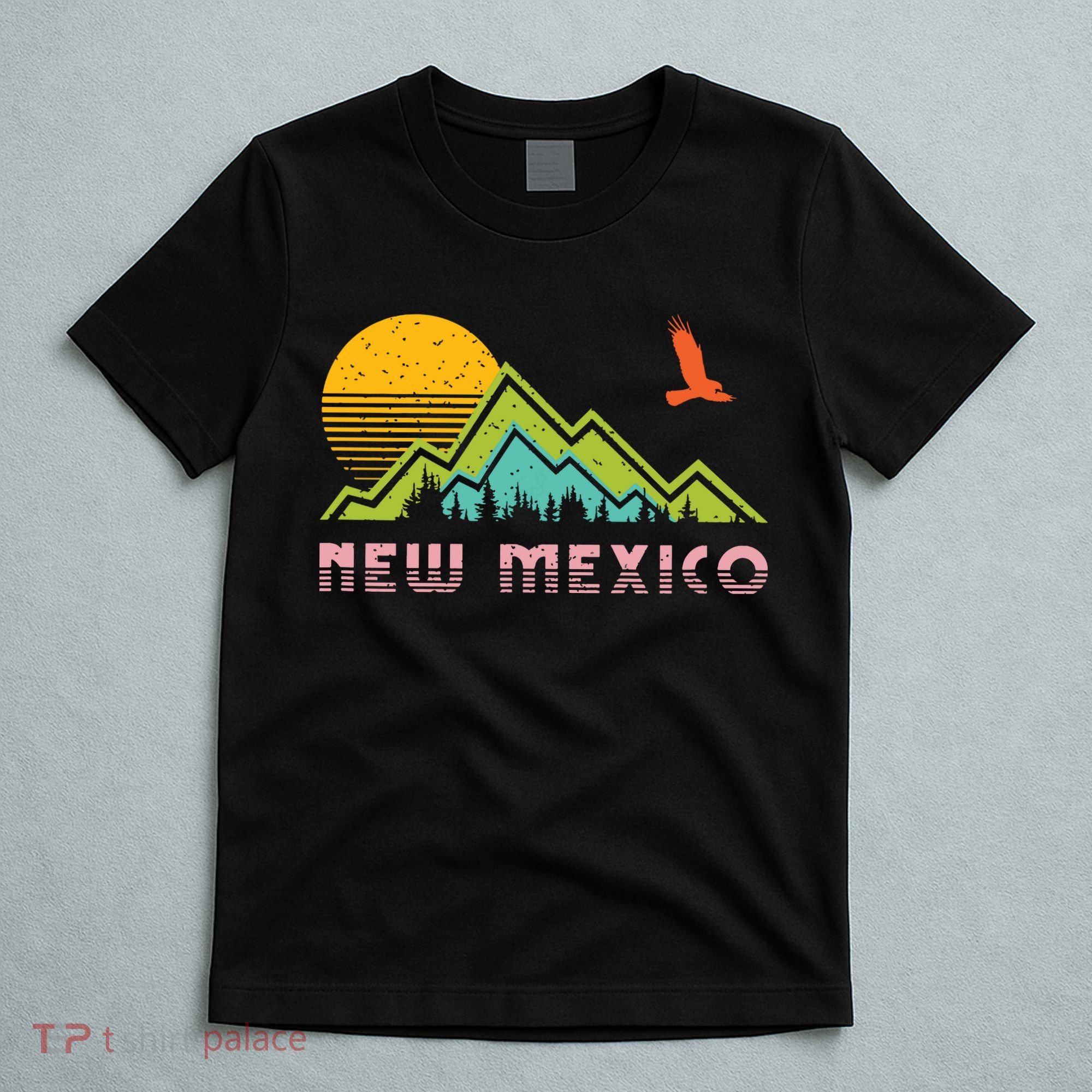 New Mexico Retro Vintage Throwback And Gift T-Shirt