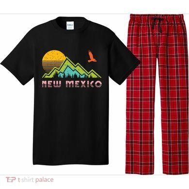 New Mexico Retro Vintage Throwback And Gift Pajama Set