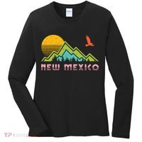 New Mexico Retro Vintage Throwback And Gift Women's Long Sleeve Shirt thumb 0