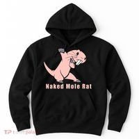 Naked Mole Rat With Life Hoodie thumb 0