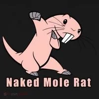 Naked Mole Rat With Life Long Sleeve Shirt thumb 2