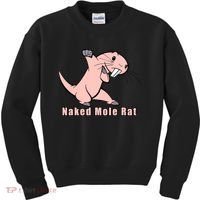 Naked Mole Rat With Life Kids Sweatshirt thumb 0