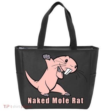 Naked Mole Rat With Life Tote Bag