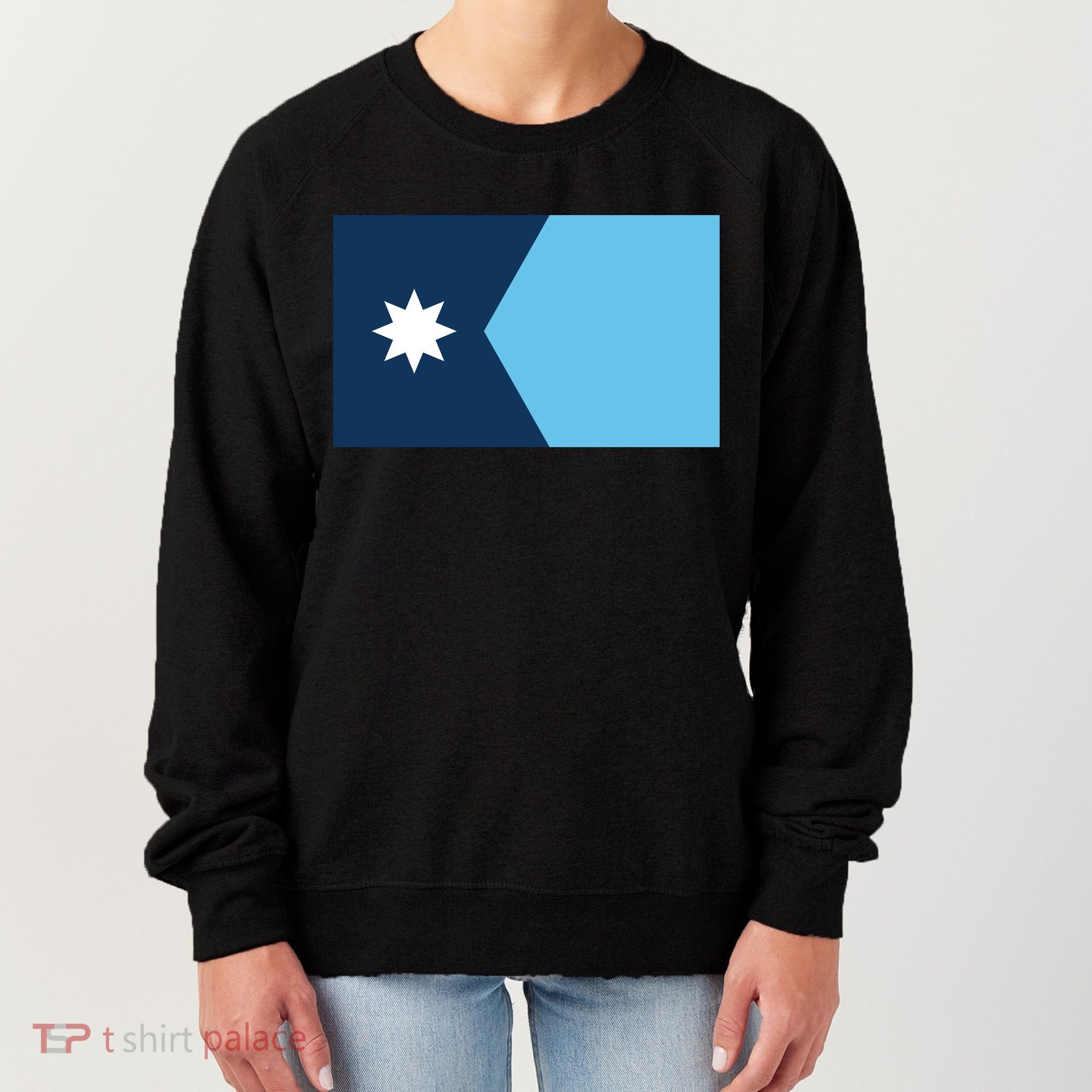 New Minnesota State Flag Women's Sweatshirt