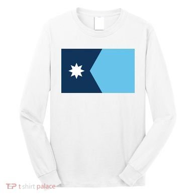 New Minnesota State Flag Long Sleeve Shirt
