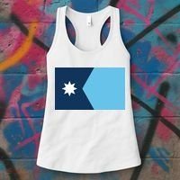 New Minnesota State Flag Women's Tank Top thumb 3