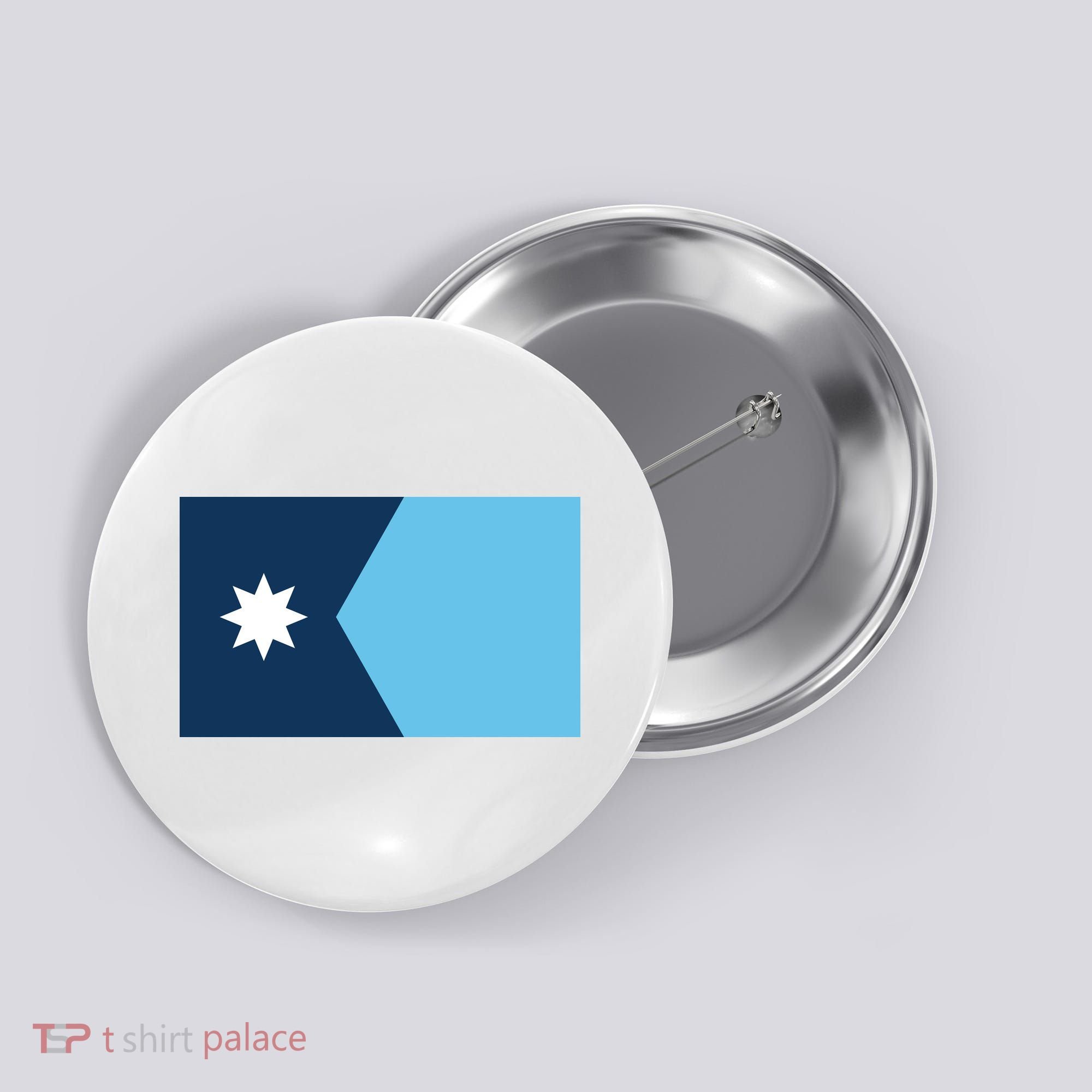 New Minnesota State Flag // 2024 Flag North Star Button