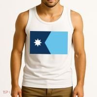 New Minnesota State Flag // 2024 Flag North Star Tank Top thumb 3