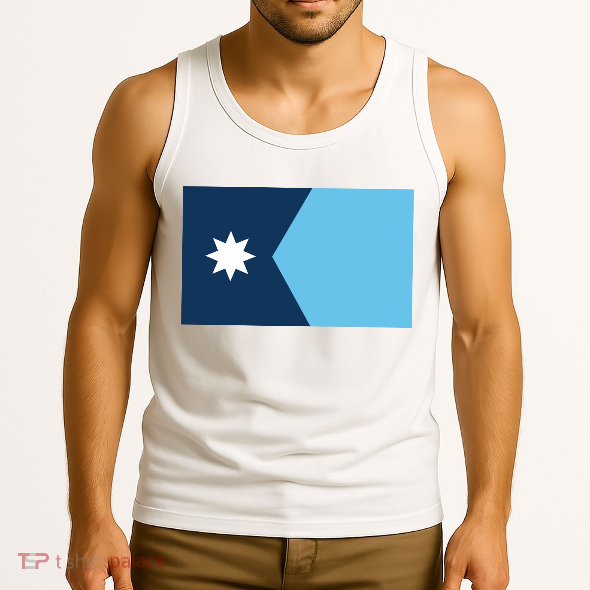 New Minnesota State Flag // 2024 Flag North Star Tank Top
