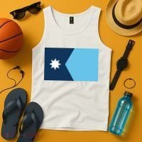 New Minnesota State Flag // 2024 Flag North Star Tank Top thumb 4