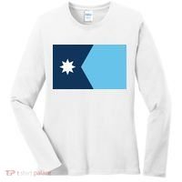 New Minnesota State Flag // 2024 Flag North Star Women's Long Sleeve Shirt thumb 0