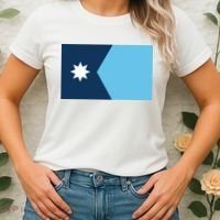 New Minnesota State Flag // 2024 Flag North Star Women's T-Shirt thumb 2