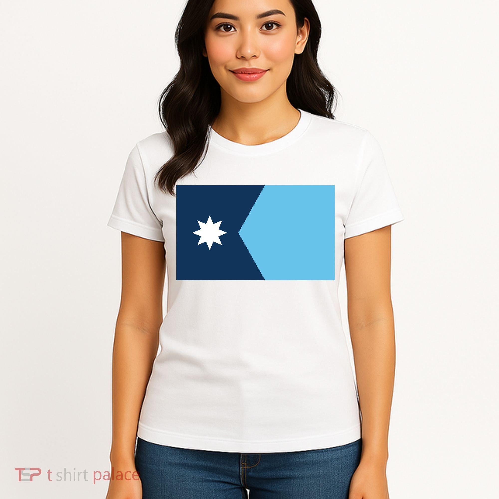 New Minnesota State Flag // 2024 Flag North Star Women's T-Shirt