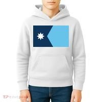 New Minnesota State Flag // 2024 Flag North Star Kids Hoodie thumb 4