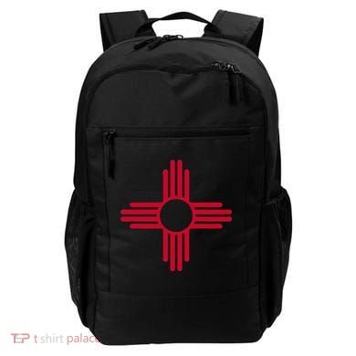 New Mexico State Flag Zia Sun Symbol Backpack