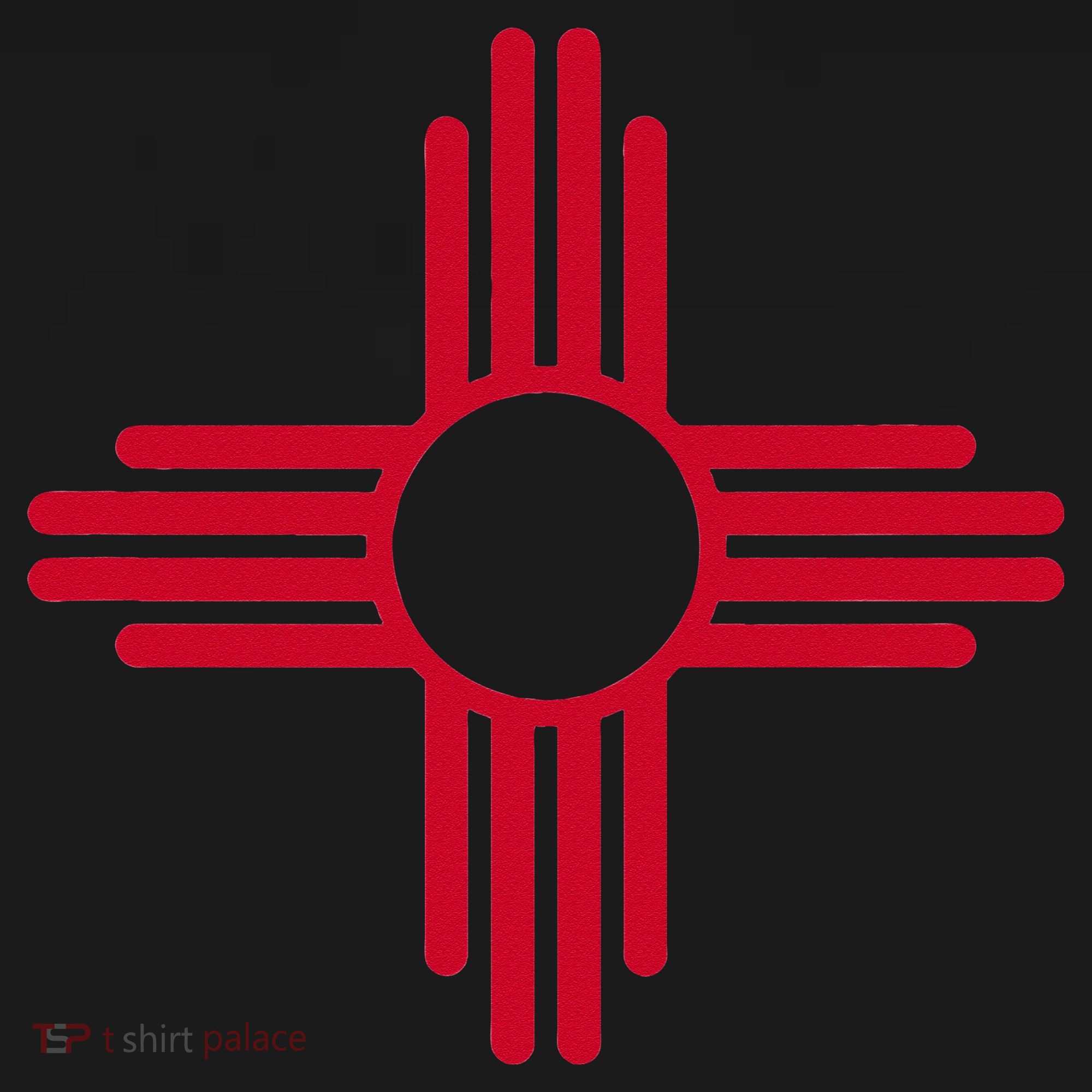 New Mexico State Flag Zia Sun Symbol Backpack