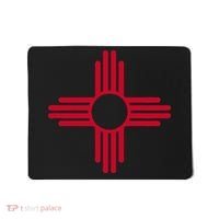 New Mexico State Flag Zia Sun Symbol Mousepad thumb 0