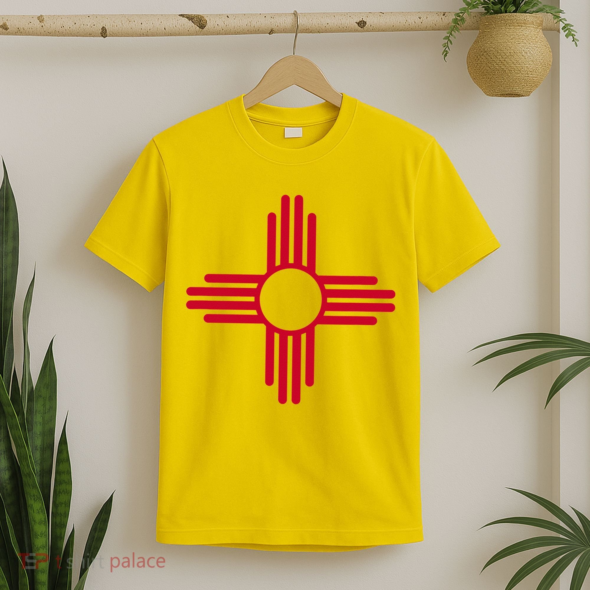 New Mexico State Flag Zia Sun Symbol T-Shirt